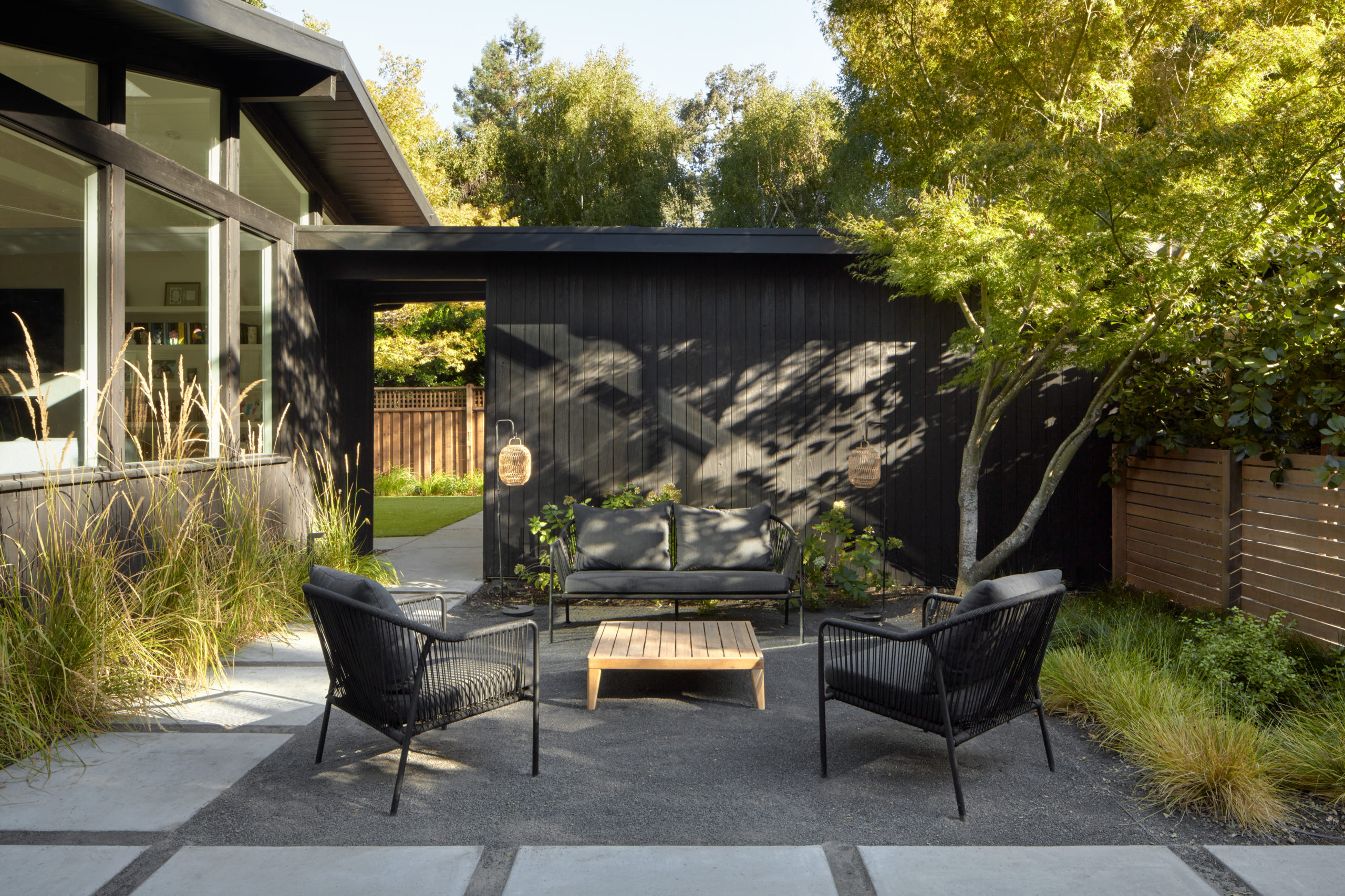 Japandi Yard Shades of Green Landscape Architecture