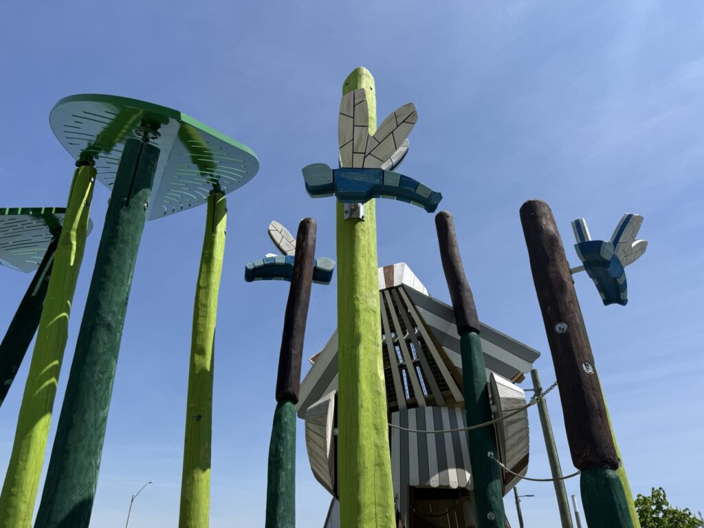 Nature-based playground design
